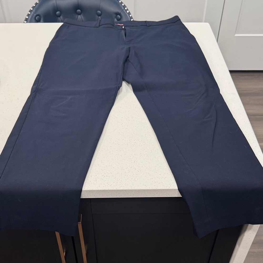 Tommy Hilfiger Men's Dark Blue Dress Pants